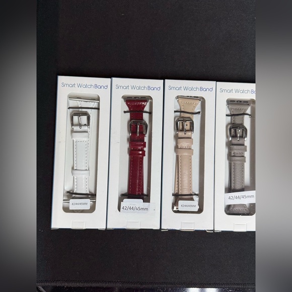 Other - NEW Smart Apple Watch Band Set - 4 Colors fits size 42/44/45mm
